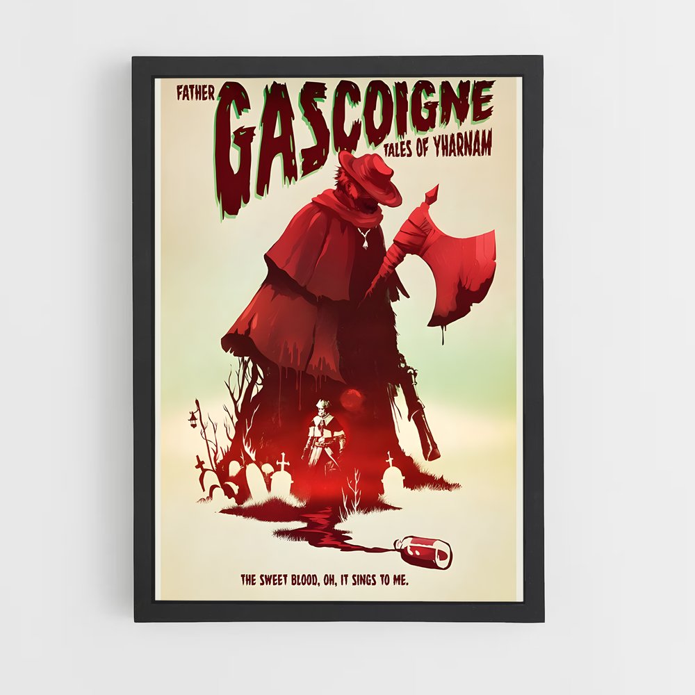 Poster Gascoigne's Echo – affiche Bloodborne (vue 2)